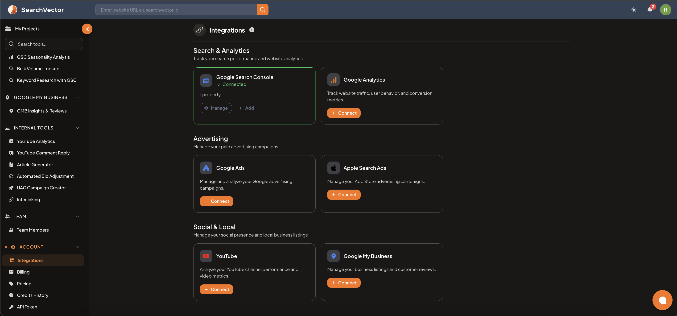 Integrations